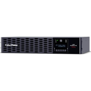 CyberPower PR1000RT2UCN Rack/Tower UPS, UL Rated, Rotatable LCD panel, 8× NEMA 5-15R, Expanded runtime